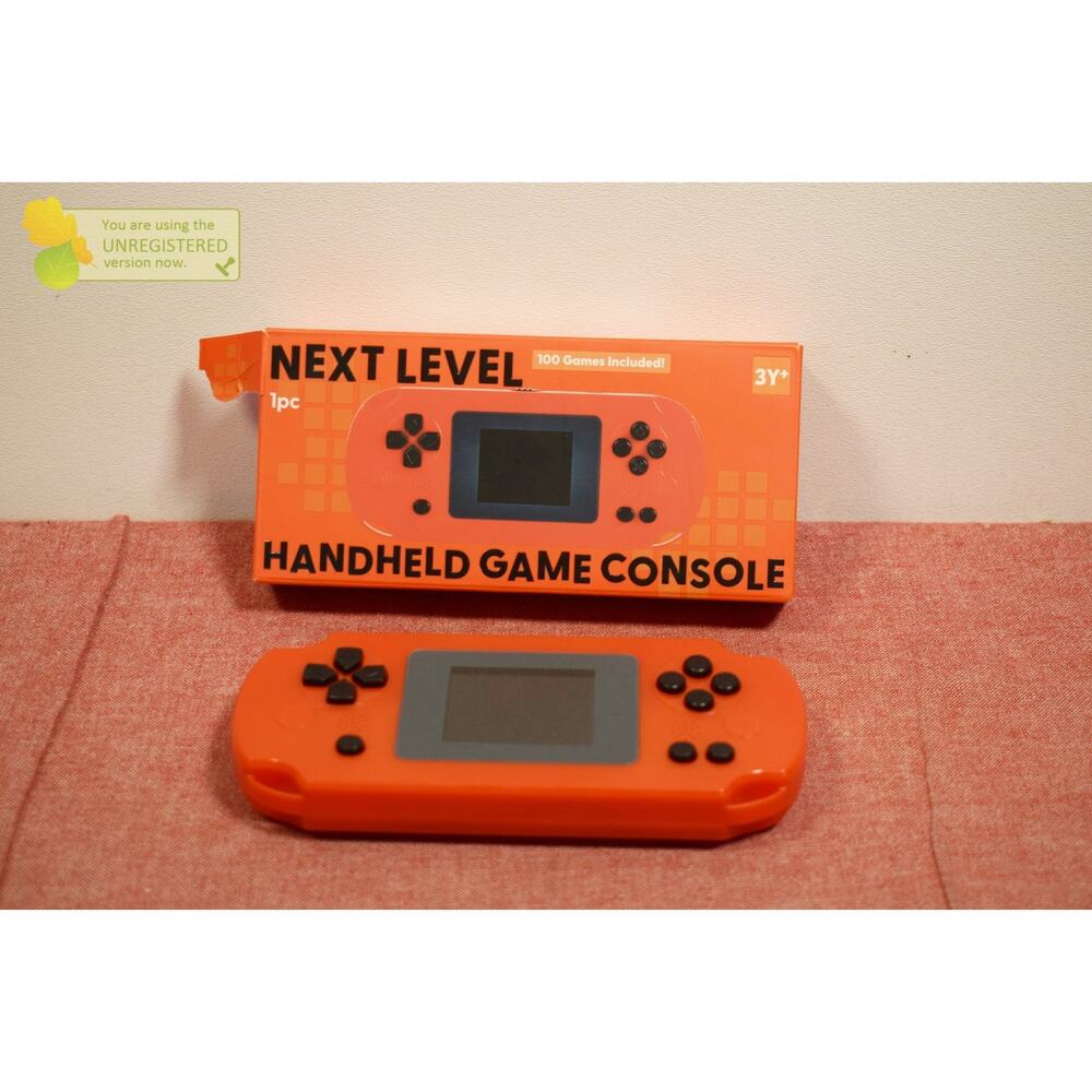 Next Level Handheld Game Console Red